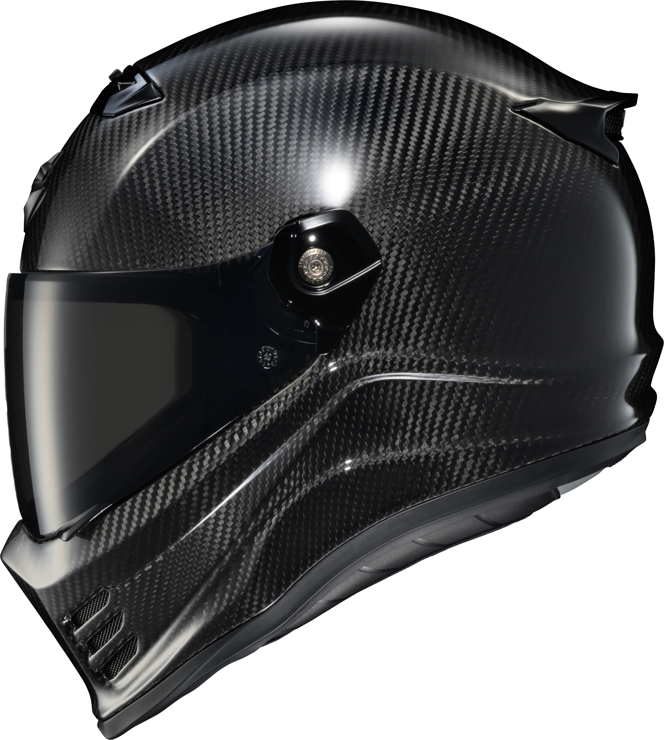 Covert Fx Carbon Full Face Helmet Gloss Black Sm