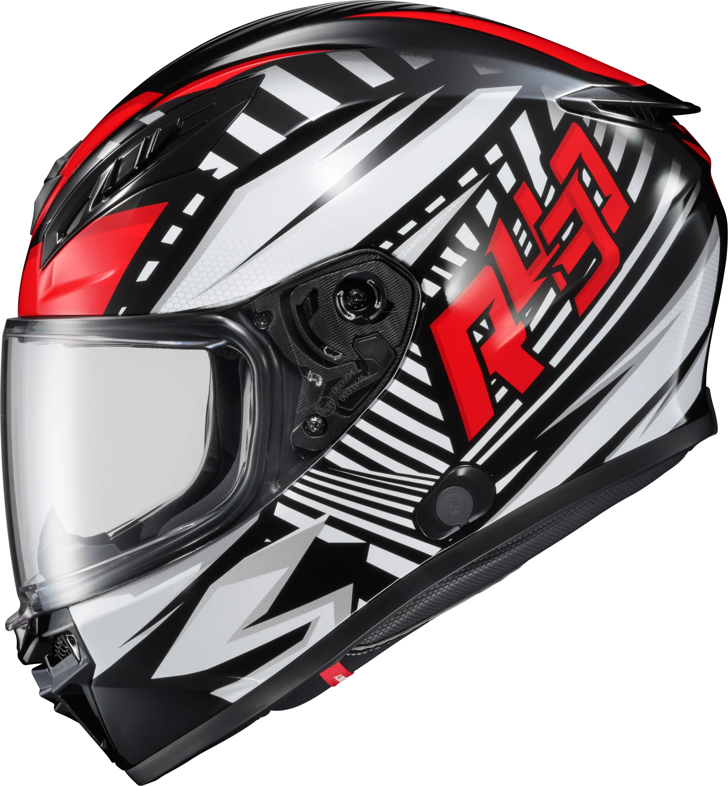 Exo-R430 Full-Face Helmet Head Trip Red Lg