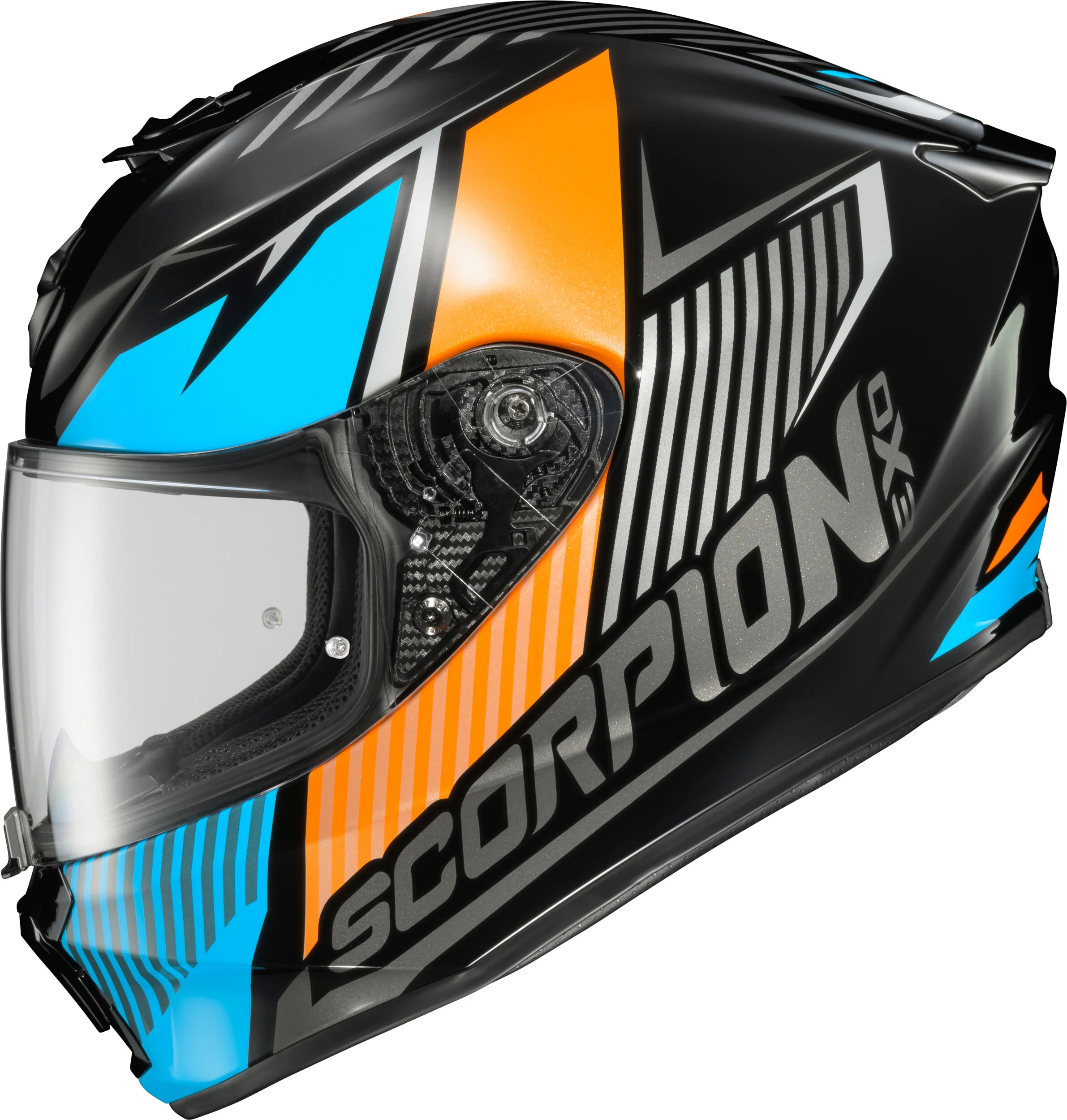 Exo-R330 Full-Face Helmet Hawker Light Blue Sm