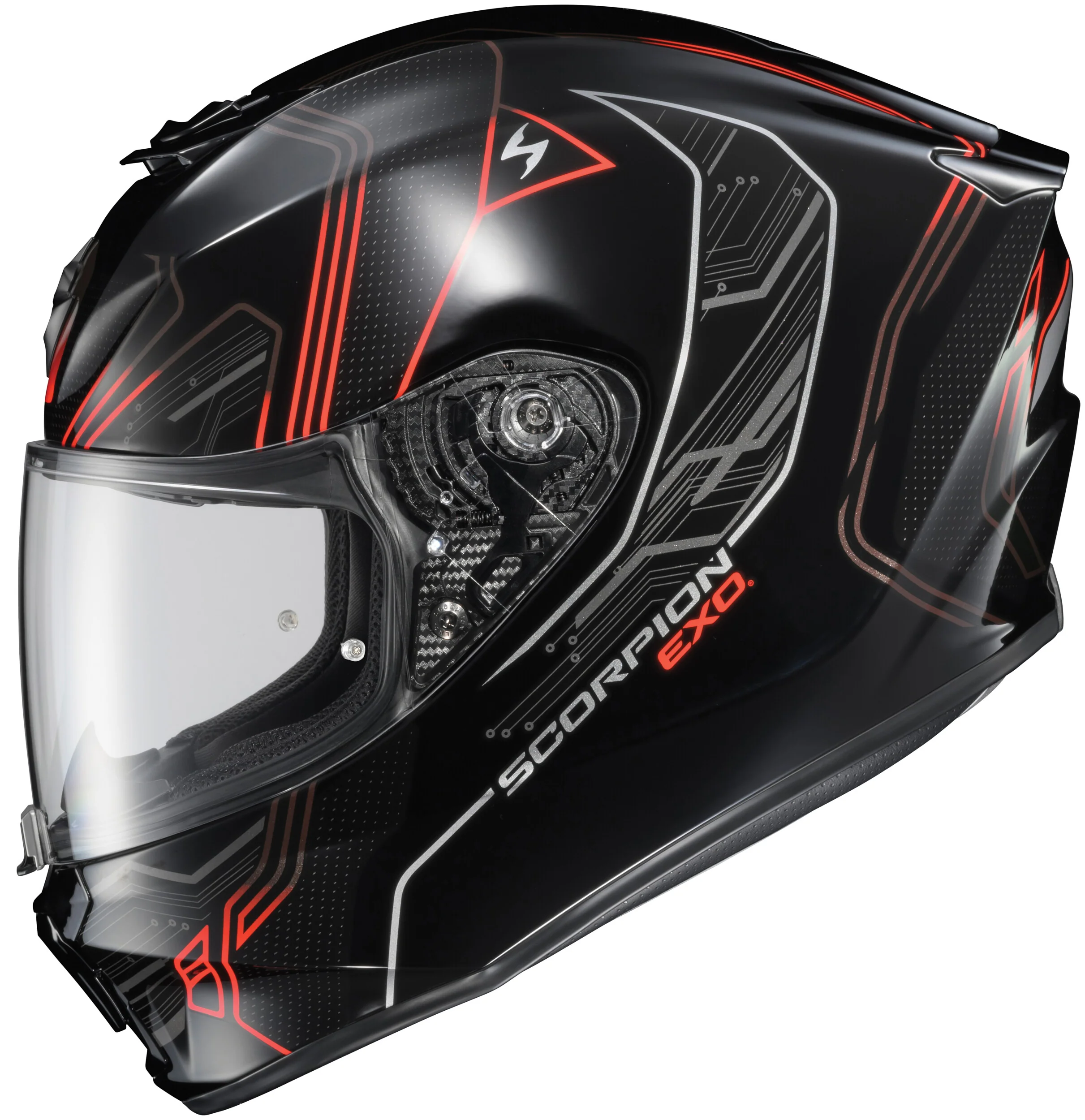 Exo-R330 Full-Face Helmet Bendr Red Xl