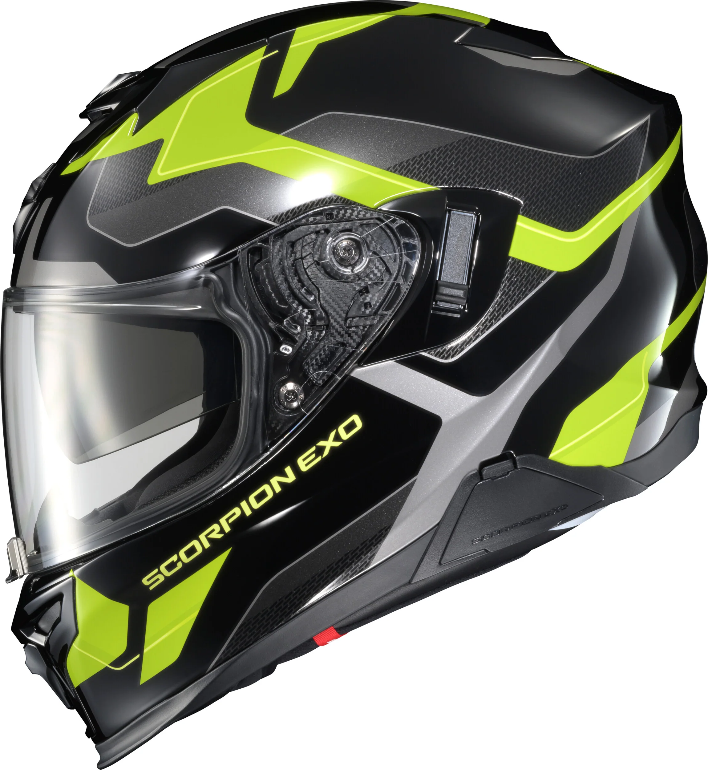 Exo-T520 Full Face Helmet Zuse Black/Hi-Viz Sm