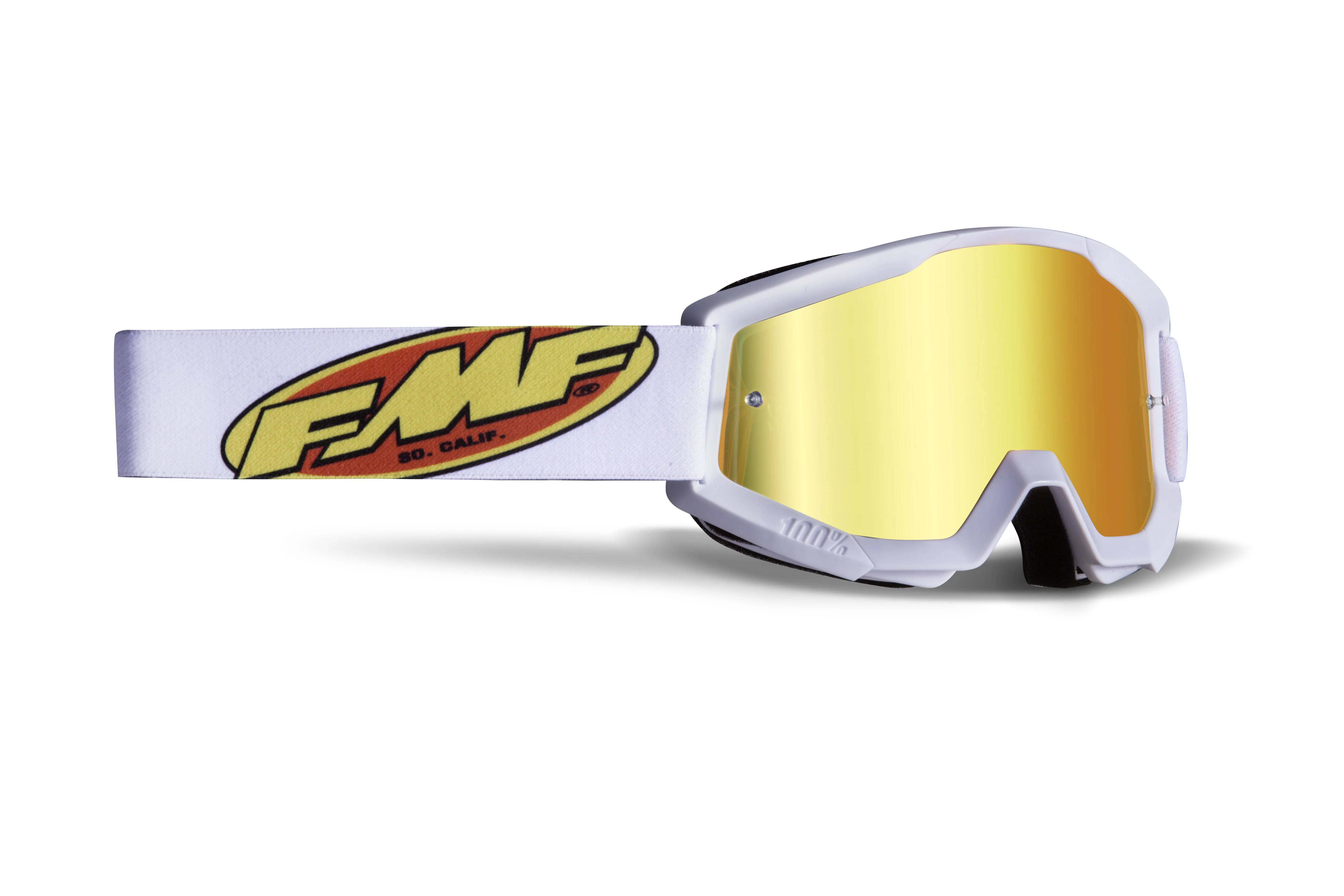 Powercore Goggle Core White Mirror Red Lens