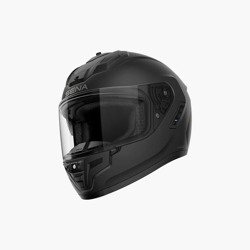Phantom Ff Mesh Com Helmet Matte Black Md