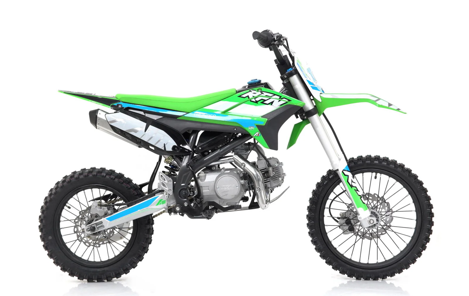 Apollo Thunder T40 140cc Dirt Bike, 4-Speed Manual, 17/14 inch Wheels, Ages 12 and up - Image 5