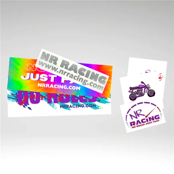 Assortment of (6) Stickers