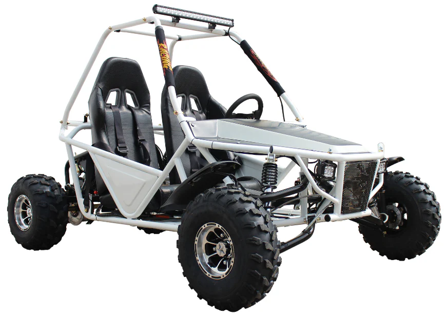 Batman 200 DLX Buggy Go Kart, Electric Start, Automatic with Reverse, 10-inch Alloy Wheels, Ages 16 and up