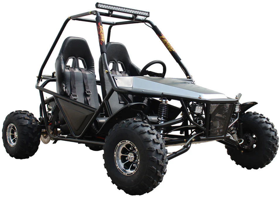 Batman 200 DLX Buggy Go Kart, Electric Start, Automatic with Reverse, 10-inch Alloy Wheels, Ages 16 and up - Image 3