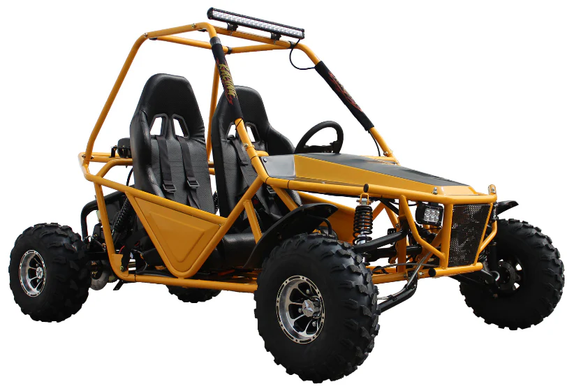 Batman 200 DLX Buggy Go Kart, Electric Start, Automatic with Reverse, 10-inch Alloy Wheels, Ages 16 and up - Image 4