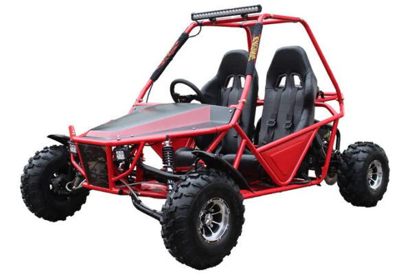 Batman 200 DLX Buggy Go Kart, Electric Start, Automatic with Reverse, 10-inch Alloy Wheels, Ages 16 and up - Image 6