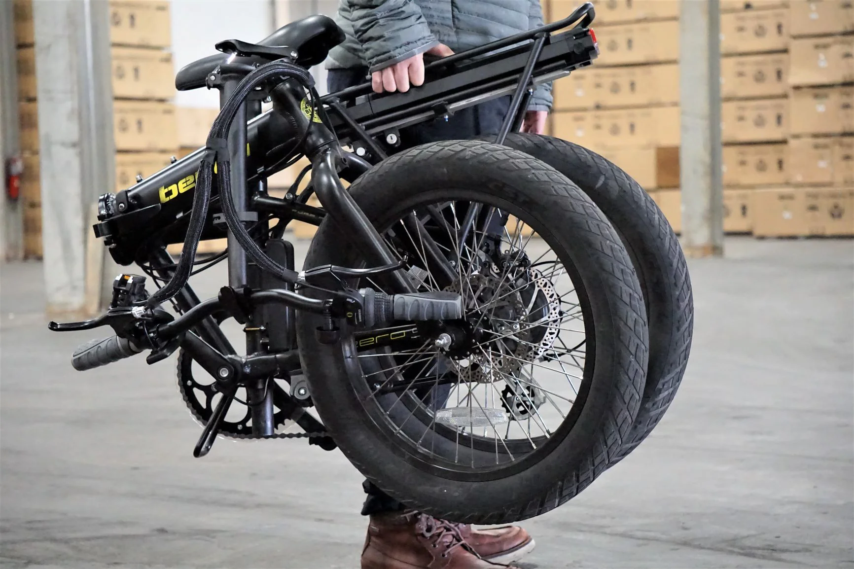 Benelli E-Fold 500-watt Folding Electric Bicycle - Image 10