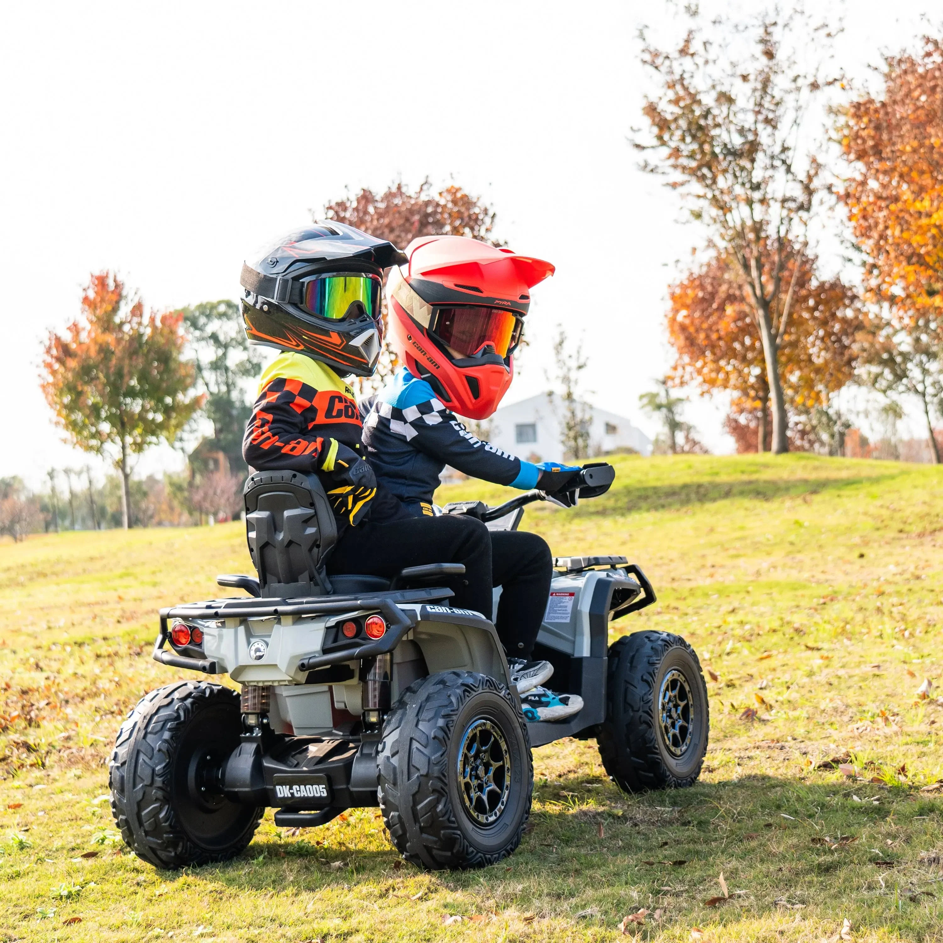 Officially Licensed Can-Am Outlander 24V Kids Ride-On ATV - Image 7