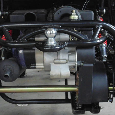 TrailMaster Challenger 200X Go Kart UTV Side by Side, with Alloy Wheels, Windshield and LED Light Bar - Image 10