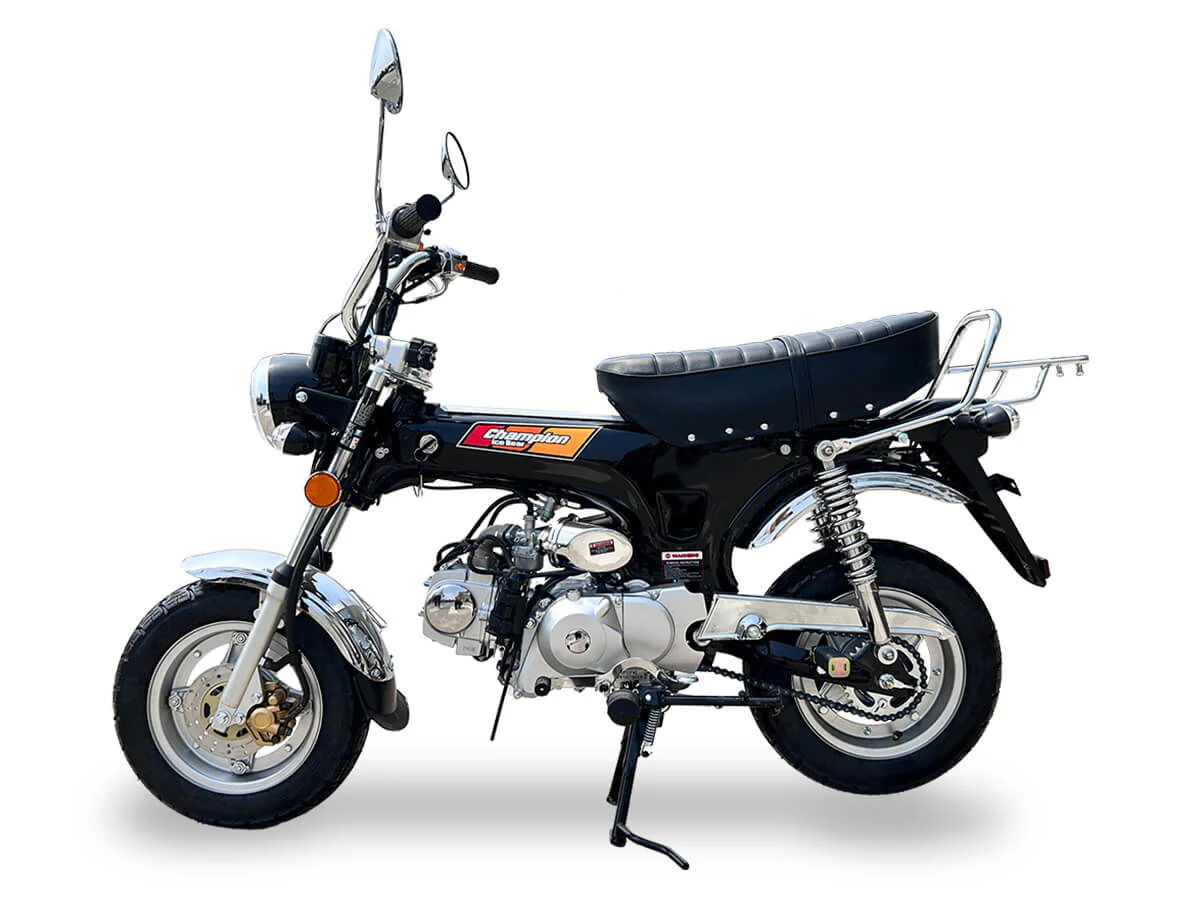 Champion 125cc Retro Motorcycle, 4-speed semi-automatic, 10 inch Wheels, 50 State Legal - Image 11