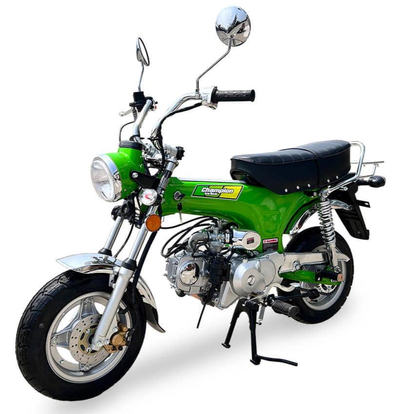 Champion 125cc Retro Motorcycle, 4-speed semi-automatic, 10 inch Wheels, 50 State Legal - Image 3