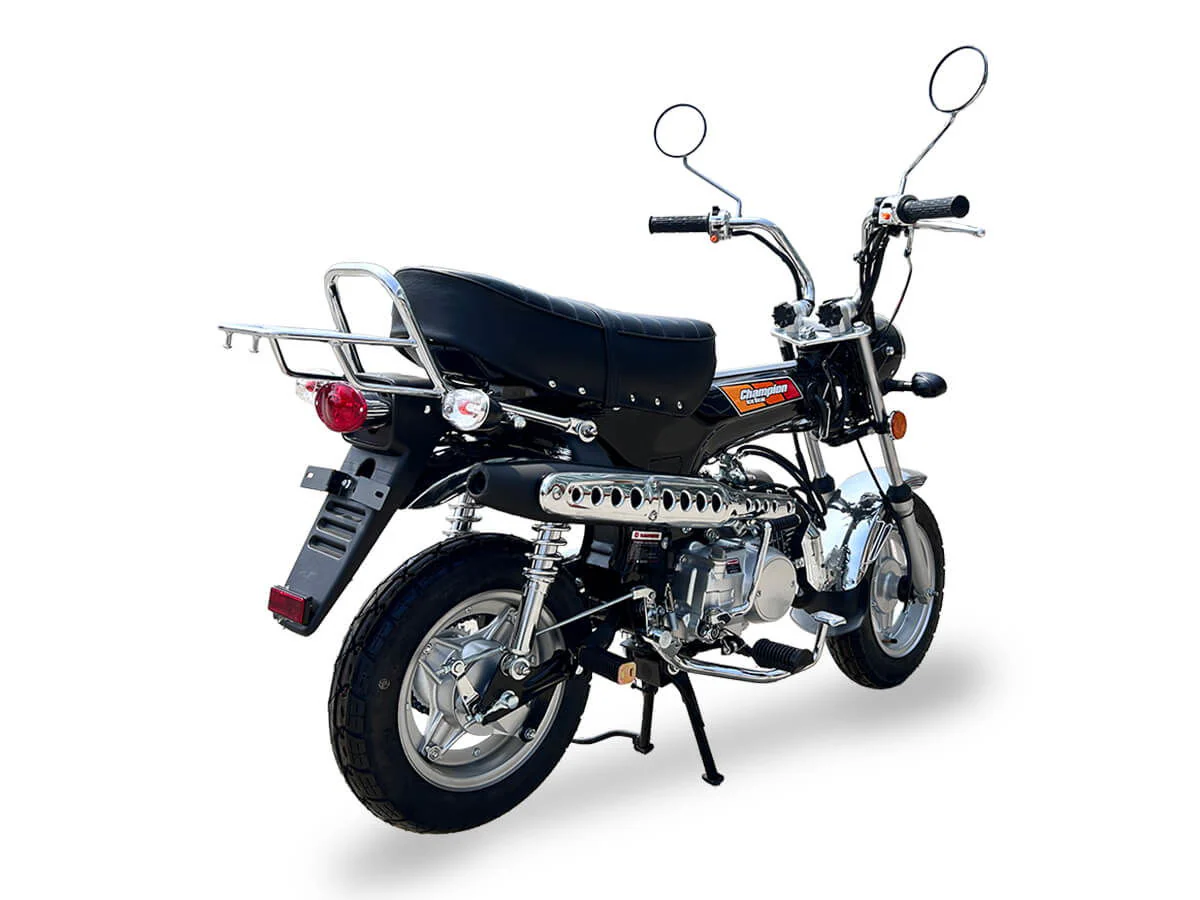 Champion 125cc Retro Motorcycle, 4-speed semi-automatic, 10 inch Wheels, 50 State Legal - Image 8