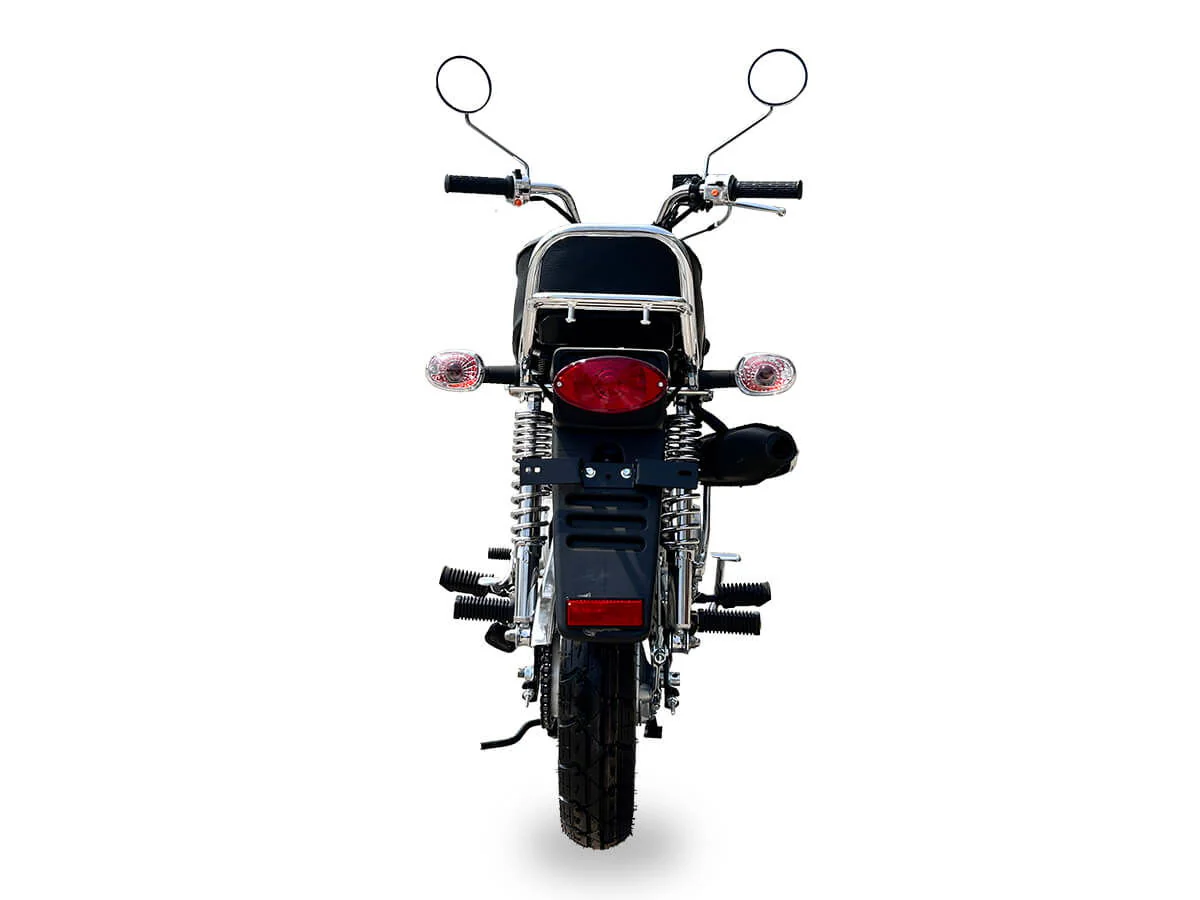 Champion 125cc Retro Motorcycle, 4-speed semi-automatic, 10 inch Wheels, 50 State Legal - Image 9