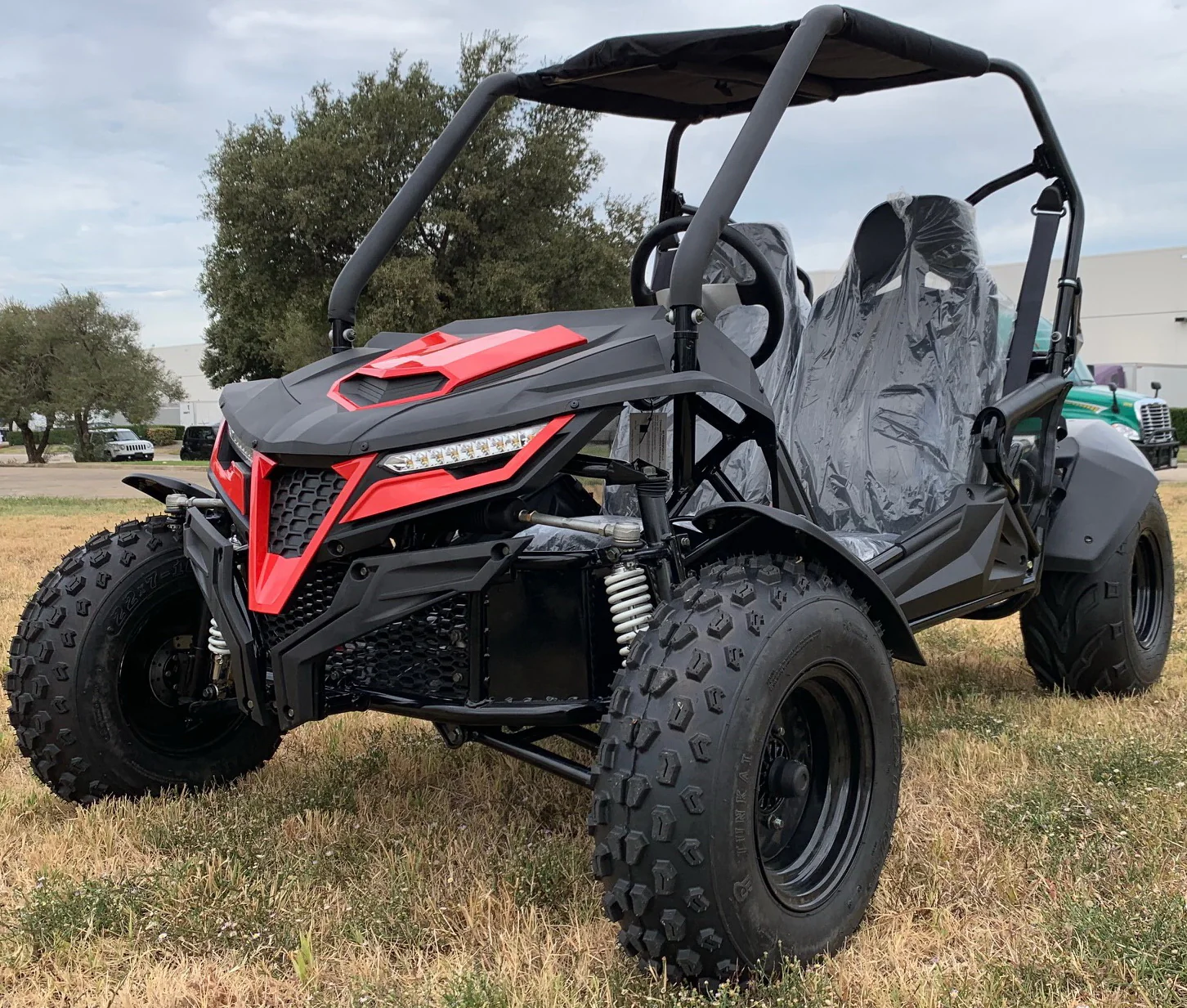TrailMaster Cheetah 200E EFI Buggy Go Kart, CVT Automatic with Reverse - Image 5
