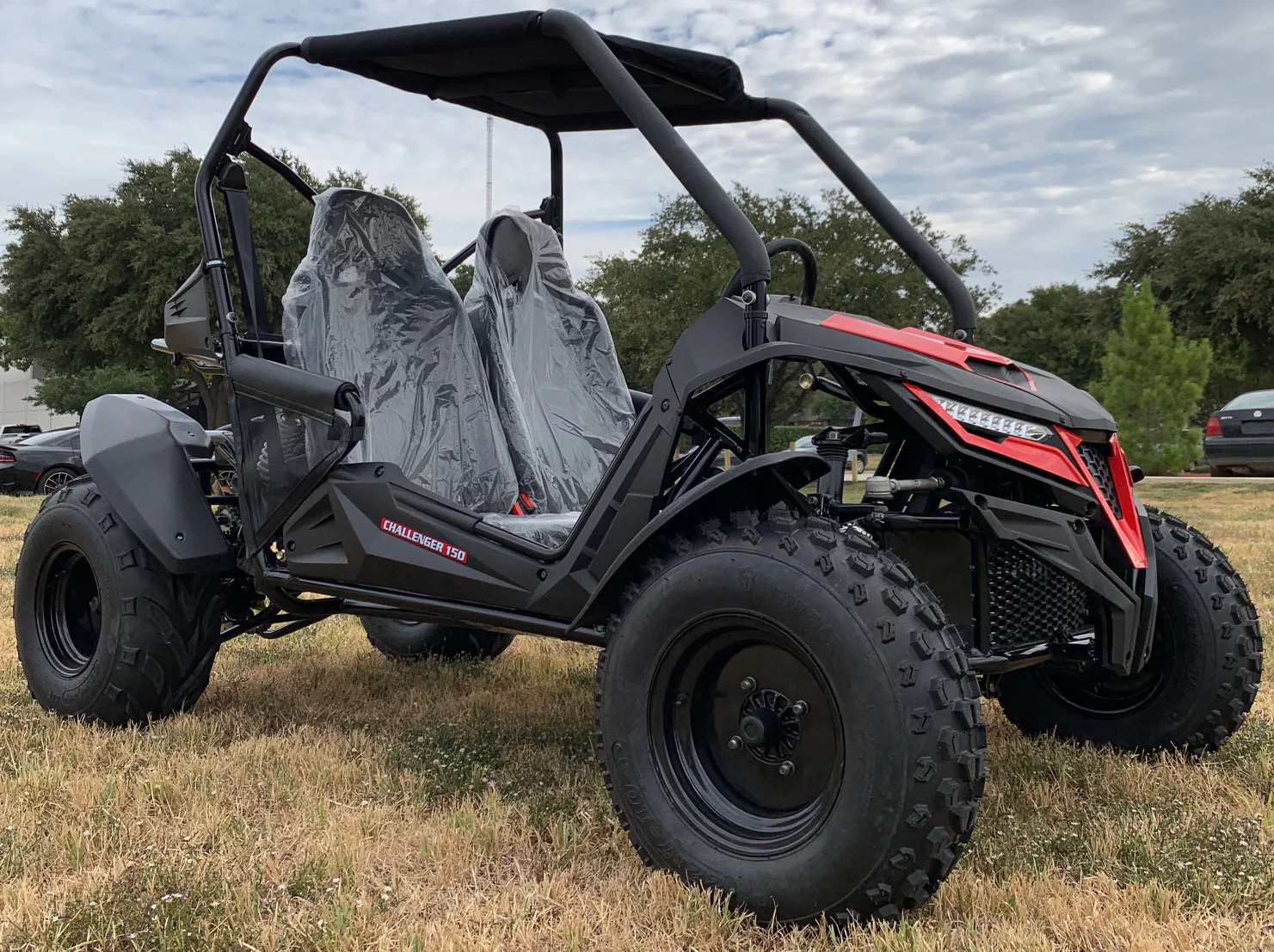 TrailMaster Cheetah 200 Full Size Buggy Go Kart, CVT Automatic with Reverse - Image 3