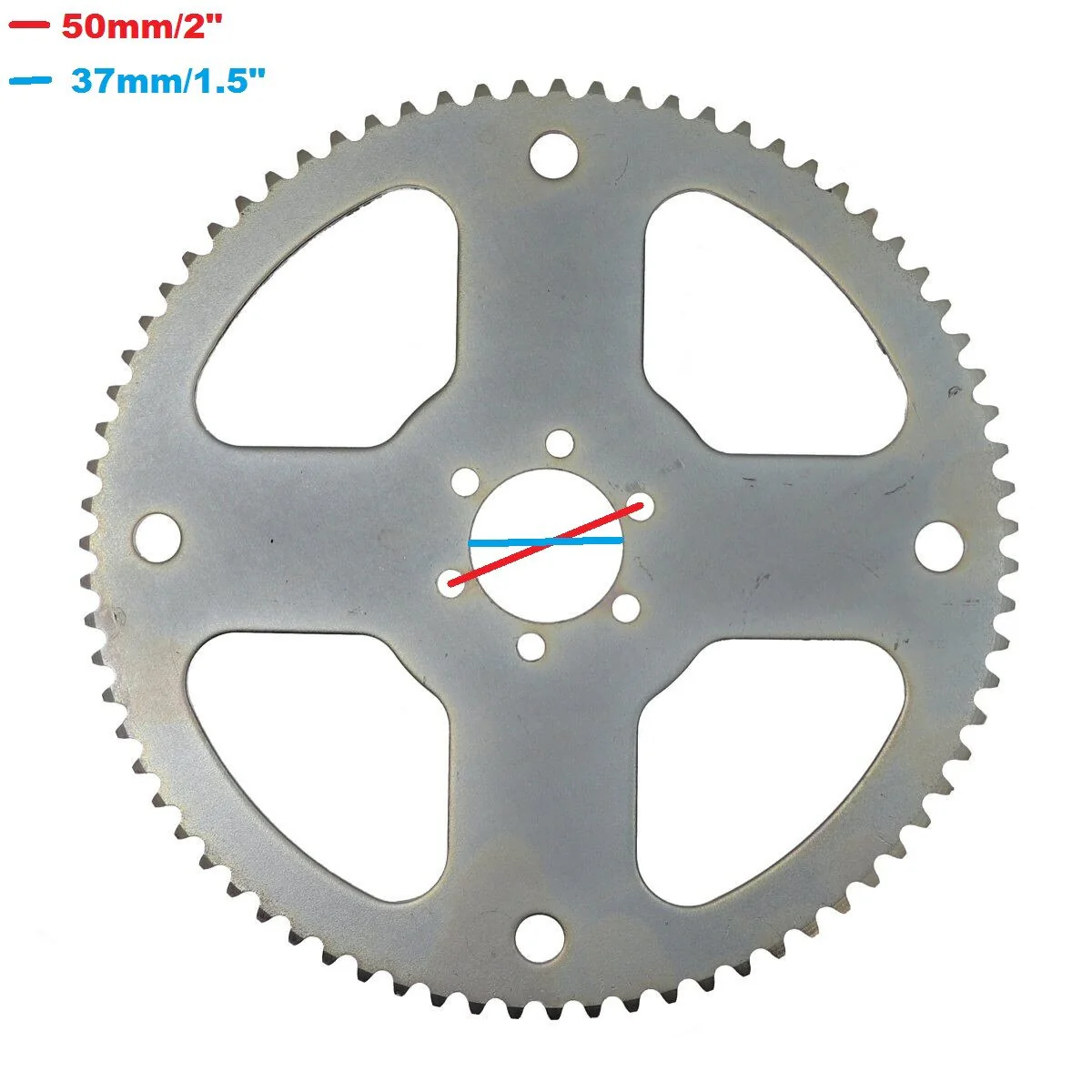 75 Tooth Sprocket for Mini Bikes with #35 Chain - Image 2