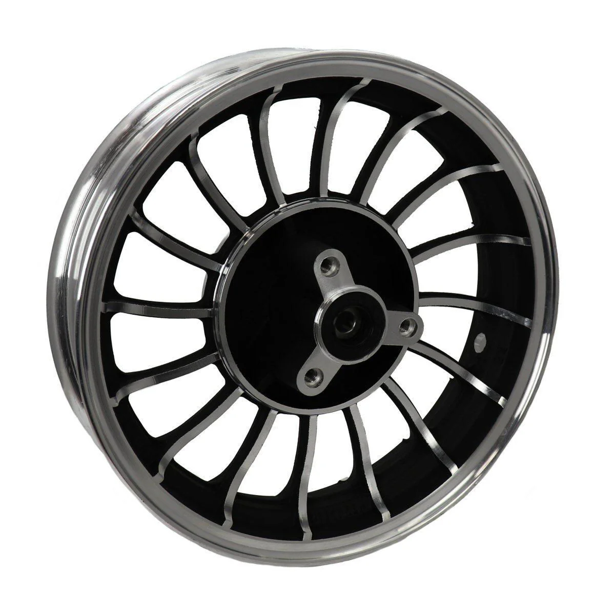 10" Front Wheel for Retro 50cc and 150cc Scooters - Silver