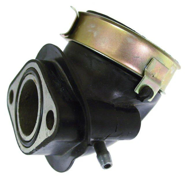 GY6 Intake Manifold - 2 Vacuum Points