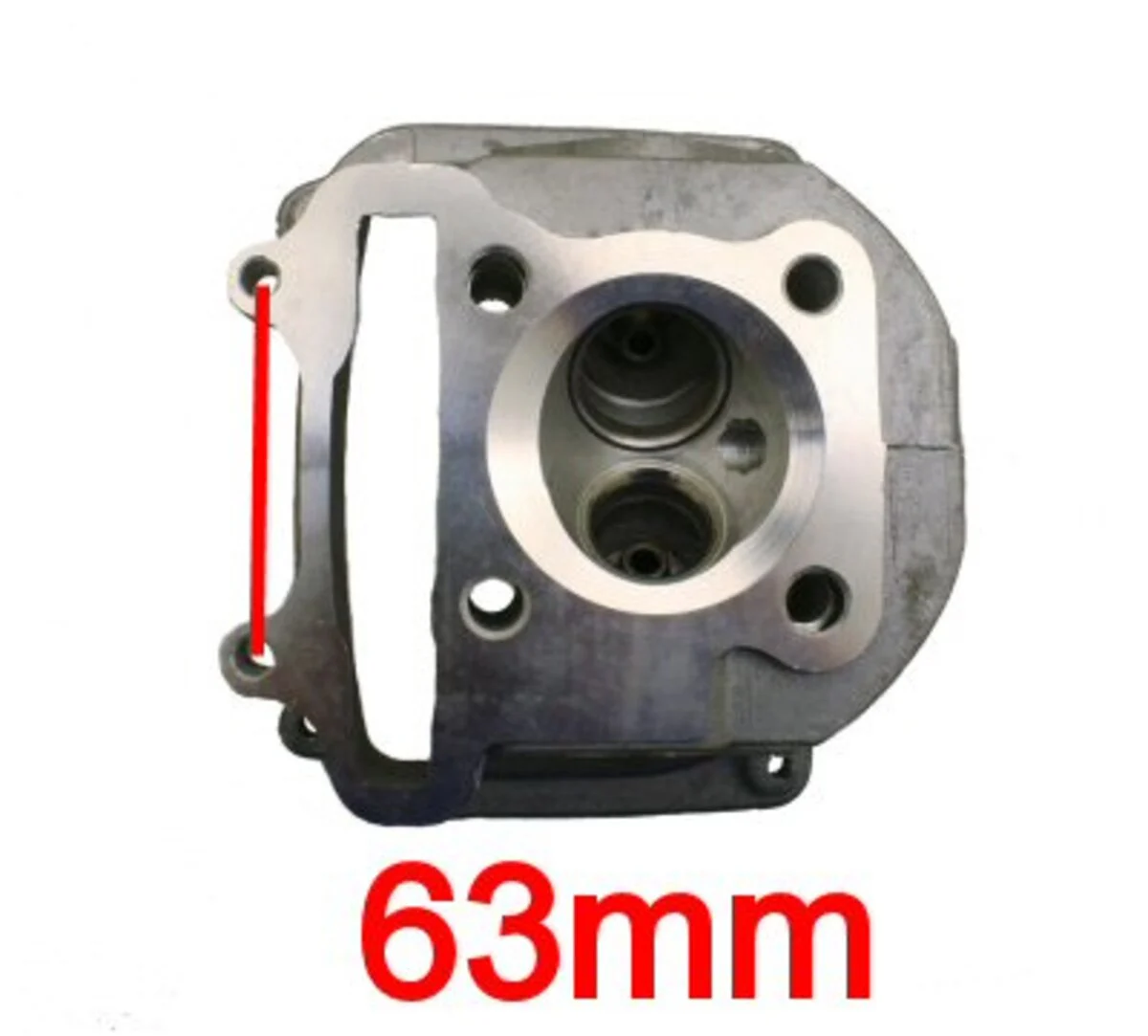 150cc GY6 Cylinder Head - Non Emissions - Image 3