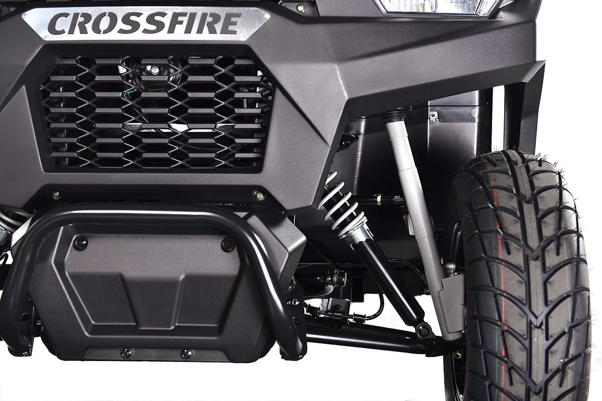 Crossfire LH200 EFI UTV Side-by-Side, Automatic with Reverse, Deluxe Alloy Wheels, Dump Bed, Windshield Included - Image 11