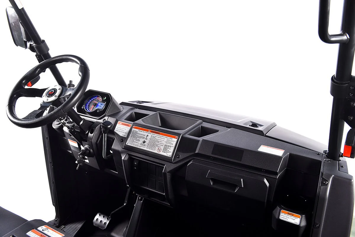Crossfire LH200 EFI UTV Side-by-Side, Automatic with Reverse, Deluxe Alloy Wheels, Dump Bed, Windshield Included - Image 14