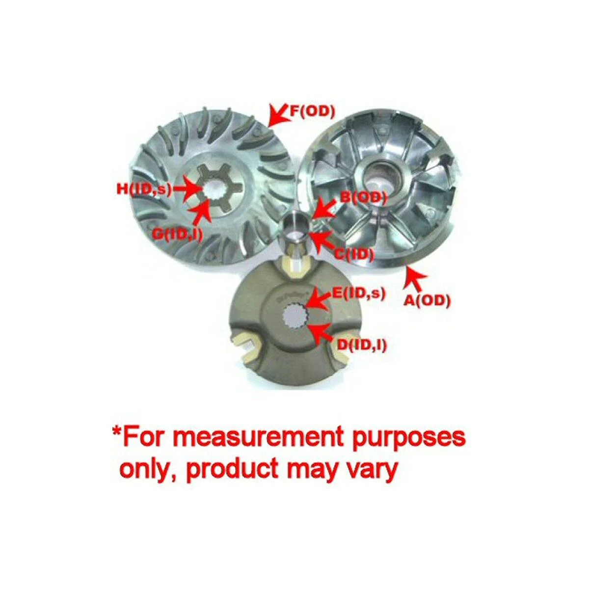 Dr. Pulley Vespa Variator Kit - 44mm Boss - Image 2