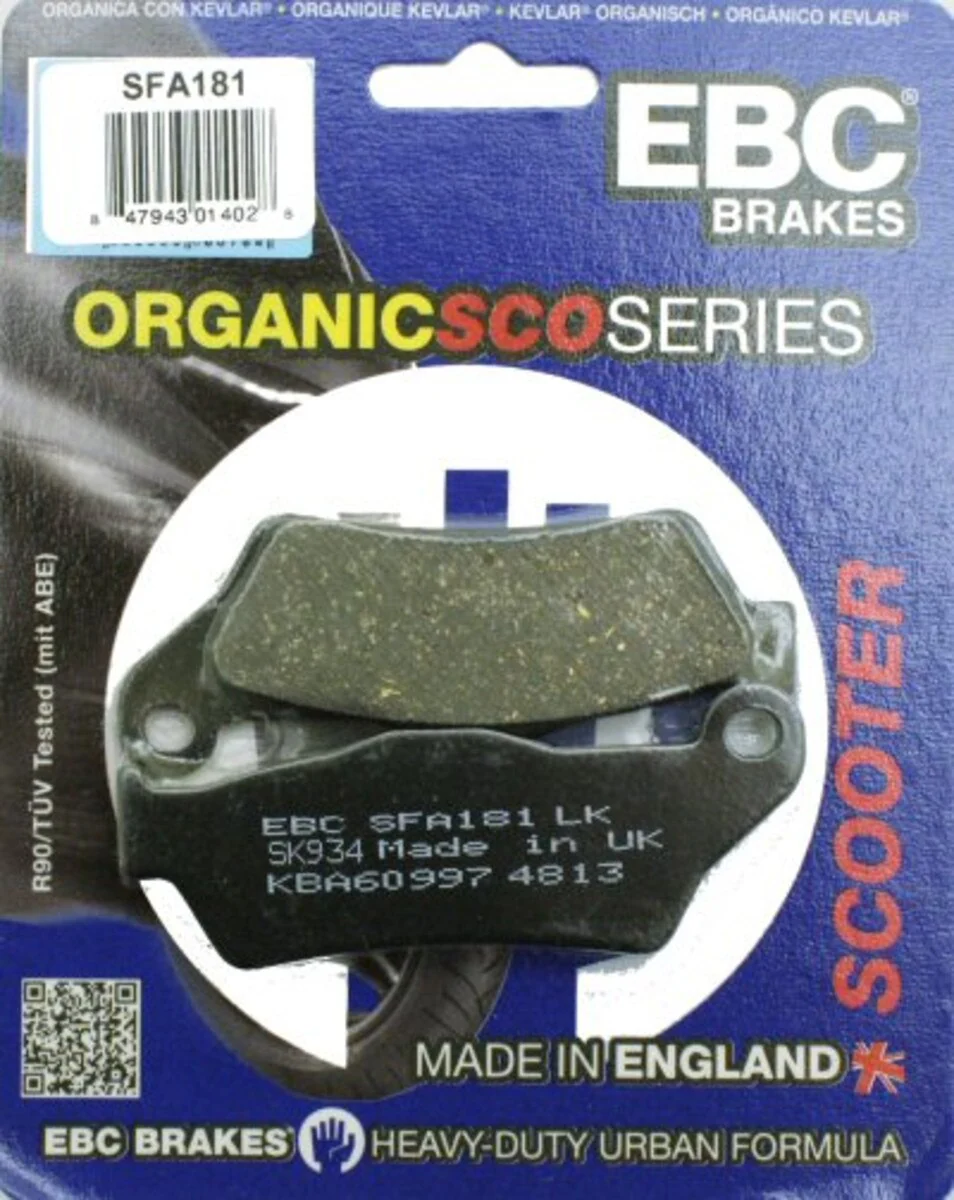 EBC Brakes SFA181 Scooter Brake Pads - Image 3