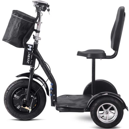 Electric Mobility Scooter, 3-Wheeler Personal Transporter 1000w Lithium - Image 4