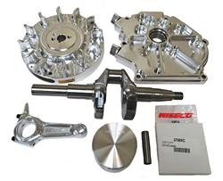 Engine Kit, 266cc, 3'' (76mm) Bore, 2.310 Billet Stroker Crank, Wiseco Piston, GX200, Tillotson, 6.5 Clone