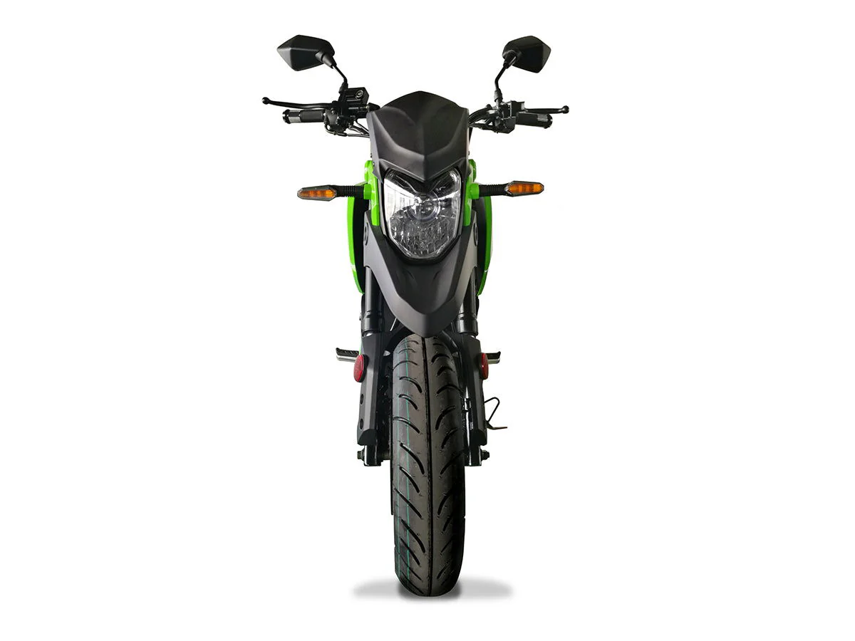 Evader 50cc Motorcycle, Automatic, Front Disc Brake, 12-inch Alloy Wheels - Image 10