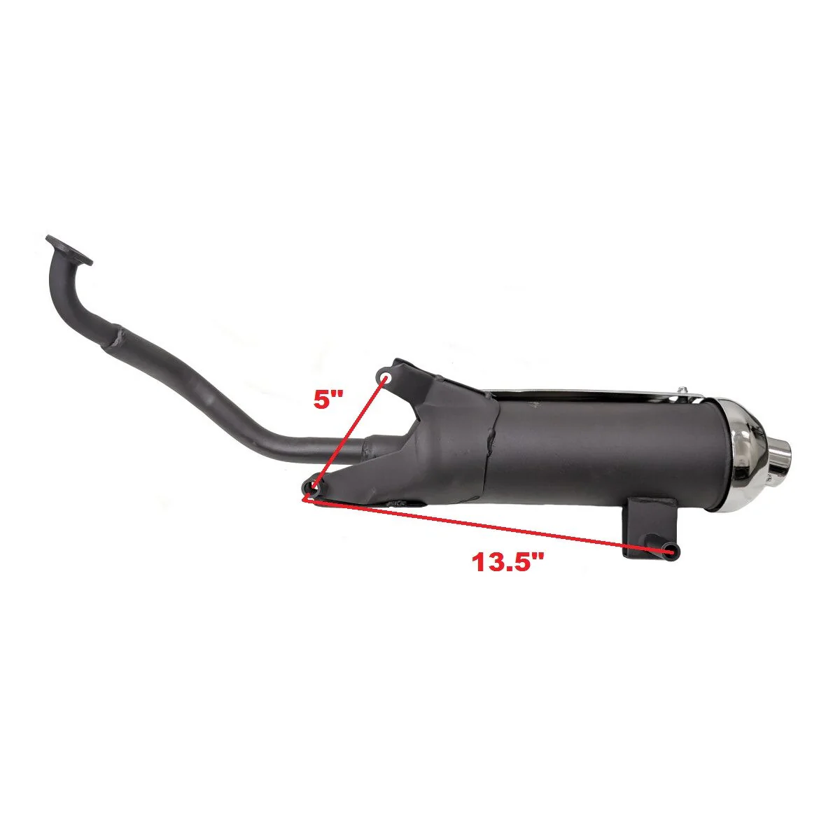 Exhaust for GY6 150cc Scooters - Image 4