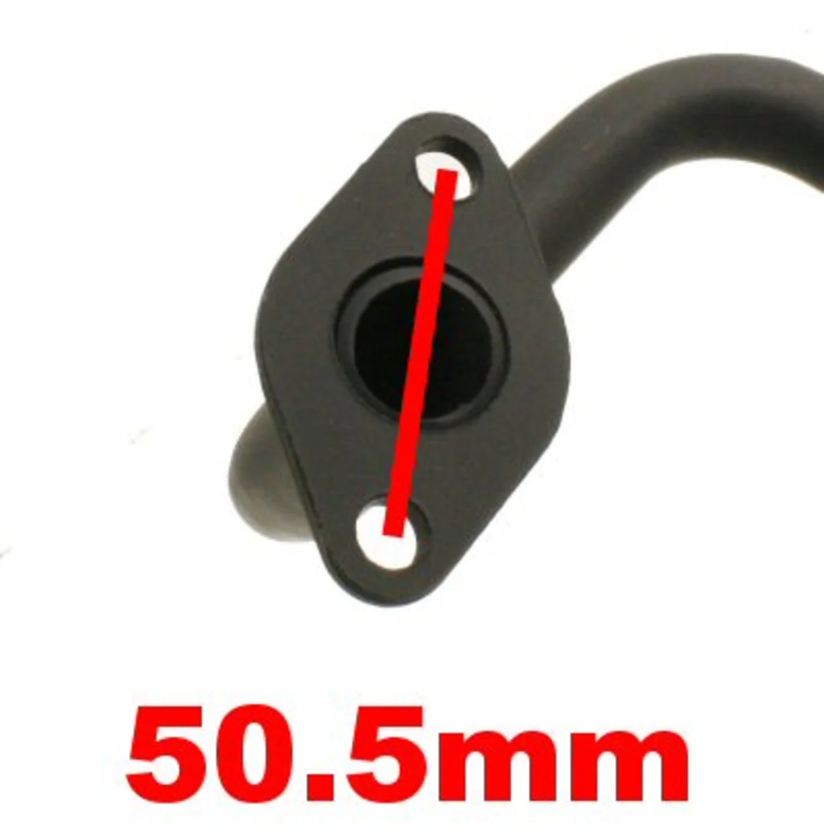 Exhaust Muffler Assembly for 50cc QMB139 4-Stroke Engines - Image 3