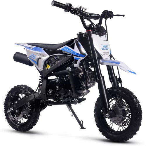 Hooligan Kids Gas Dirt Bike, Electric Start, Automatic 72cc 4-Stroke, Ages 8 and up