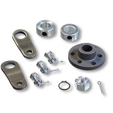 187X Go Kart Steering Hardware kit, LESS SHAFT