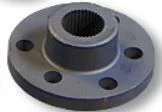 Go Kart Steering Hub, Splined, Two Bolt Circles Part #8134