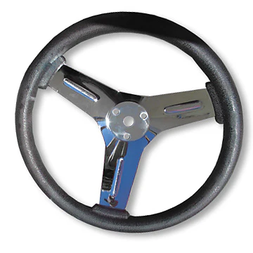 Round Steering Wheel, for Go Karts, Choose Size - Image 2