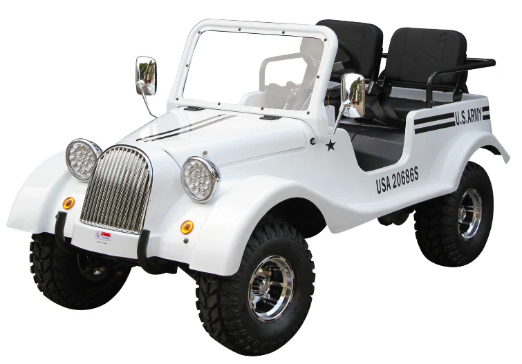GR-5 Mini Jeep Roadster Go Kart, 125cc Electric Start, 3-Speed Semi-Automatic with Reverse, Ages 12 and up - Image 2