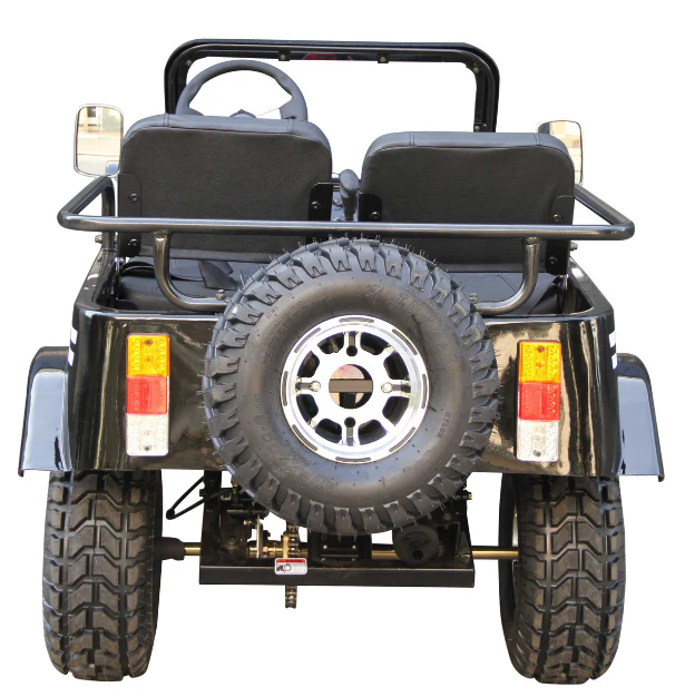 GR-5 Mini Jeep Roadster Go Kart, 125cc Electric Start, 3-Speed Semi-Automatic with Reverse, Ages 12 and up - Image 6