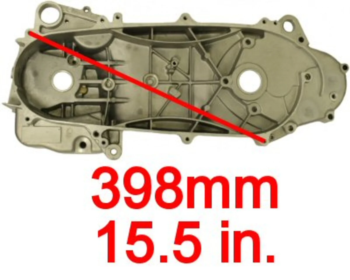 GY6 150cc Left Crankcase - Extra Long Case - Image 2