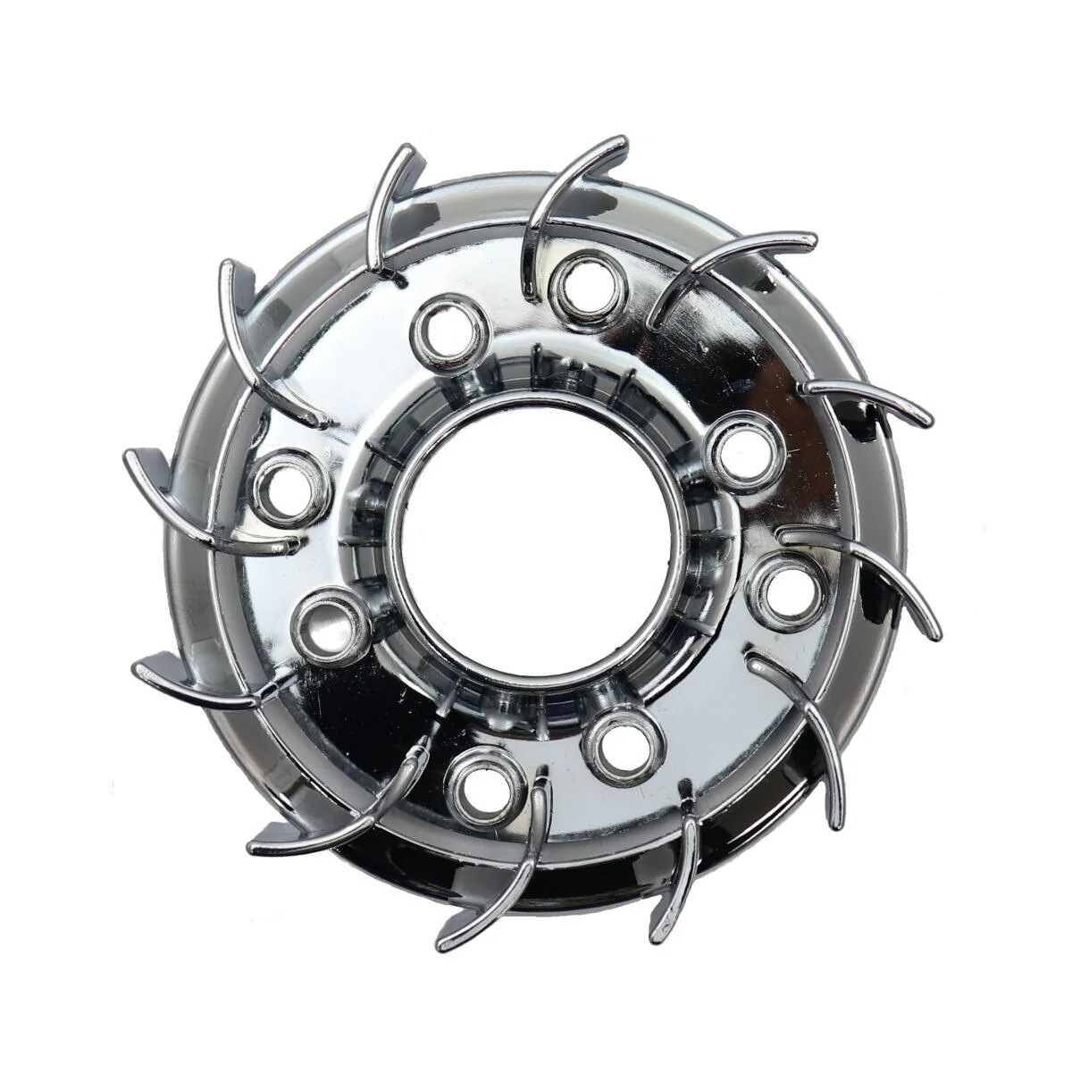 GY6 Chrome Cooling Fan - Image 2