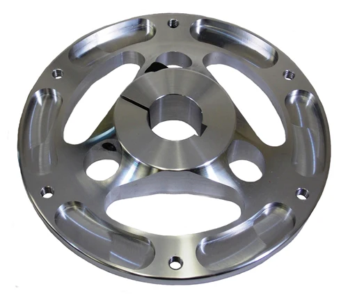 Hub, Sprocket, 1'', Billet Aluminum, Natural Finish
