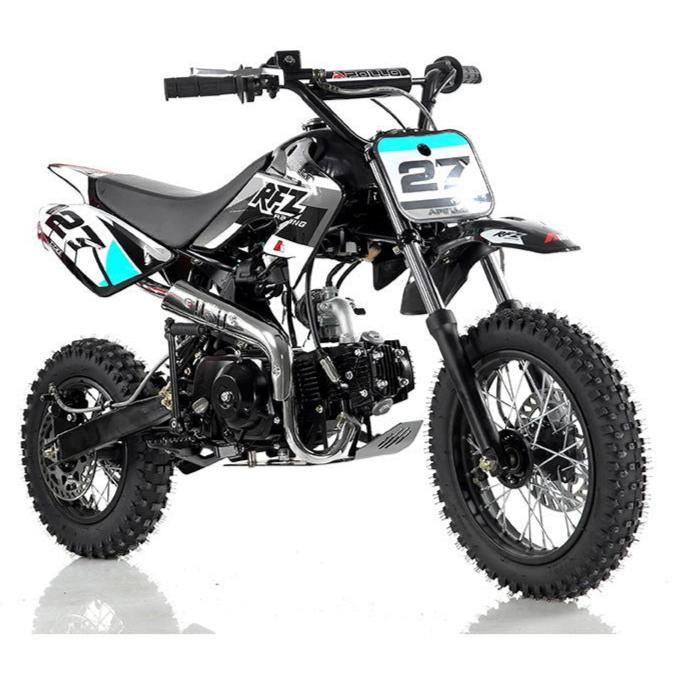 Apollo DB27 110cc Kids Dirt Bike, 4-Speed Semi-Automatic, 12/10 inch Wheels, Ages 8 and up - Image 6