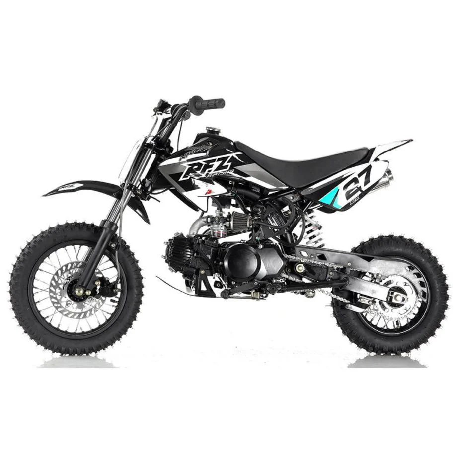 Apollo DB27 110cc Kids Dirt Bike, 4-Speed Semi-Automatic, 12/10 inch Wheels, Ages 8 and up - Image 8
