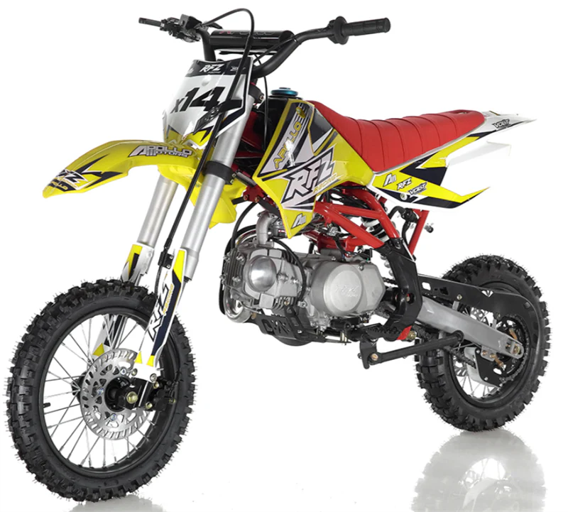Apollo RFZ 125cc X14 Dirt Bike, 4-Speed Semi-Automatic, 14/12 inch Wheels, Ages 12 and up - Image 2