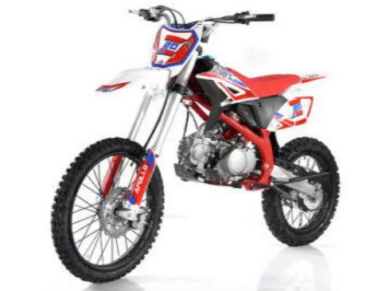 Apollo Z20 MAX 125cc Dirt Bike, 4-Speed Manual, 19/16 inch Wheels, Ages 16 and up