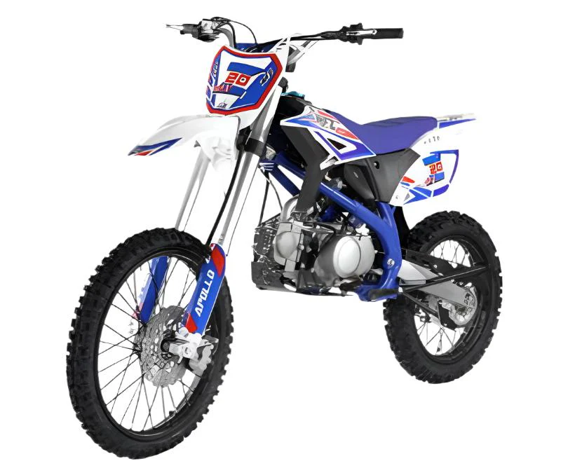 Apollo Z20 MAX 125cc Dirt Bike, 4-Speed Manual, 19/16 inch Wheels, Ages 16 and up - Image 2