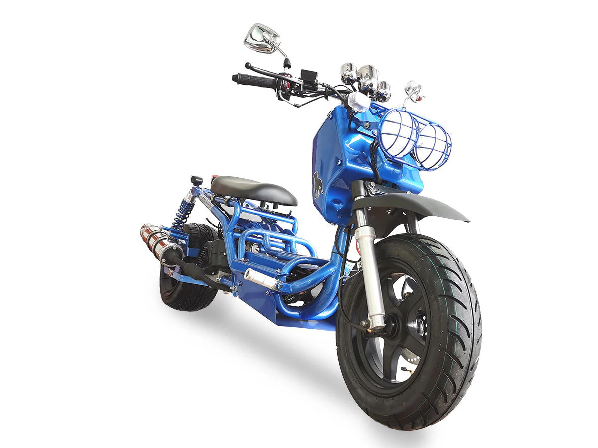 Maddog Gen I 150cc Street Scooter, Automatic, Front Disc Brake, 12 inch Aluminum Wheels - Image 6